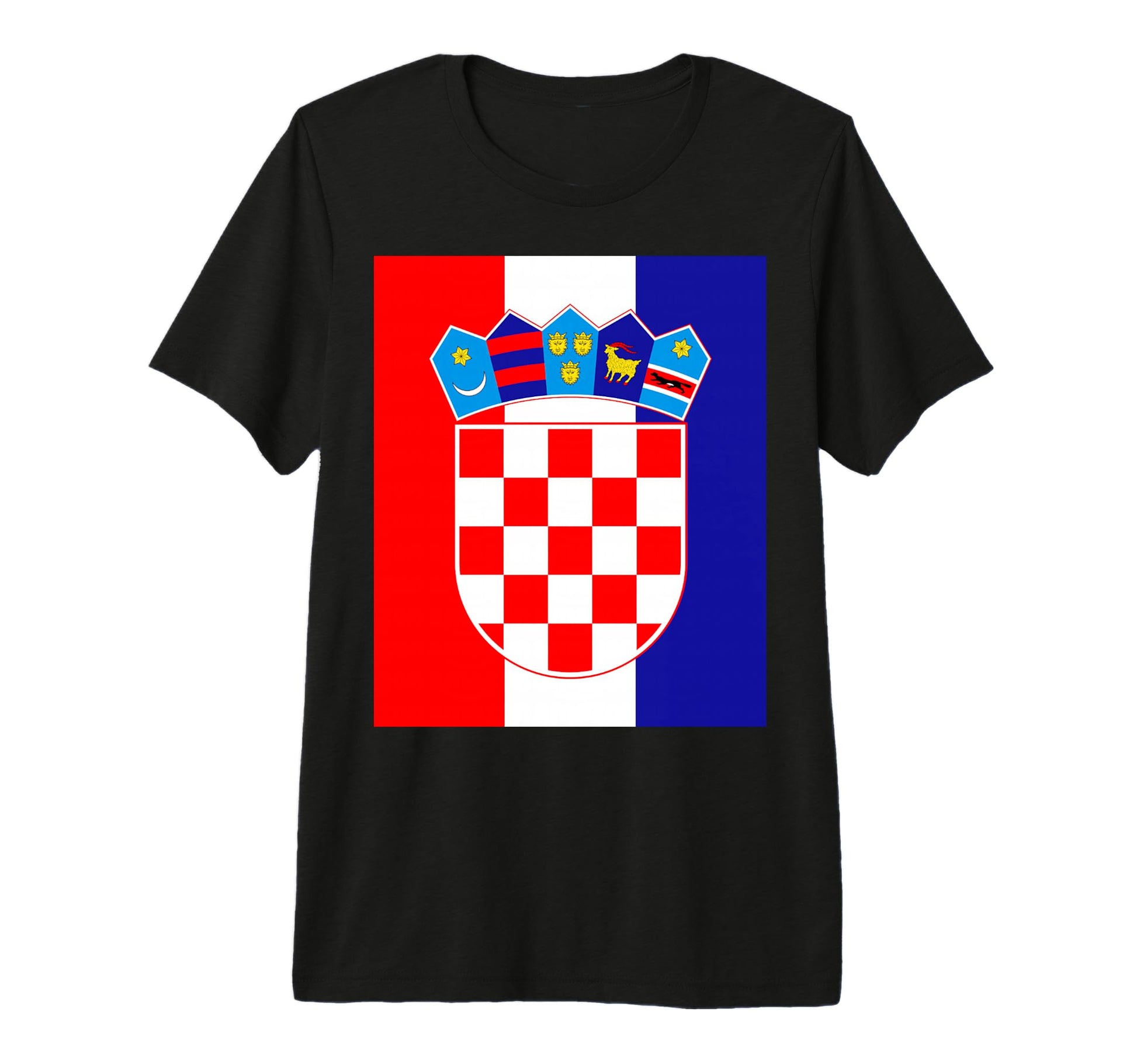 Croatia Country Flag Spirit Dad Game Day T-Shirt - Trendy Graphic Unisex - T-Shirt, Sweatshirt, Hoodie