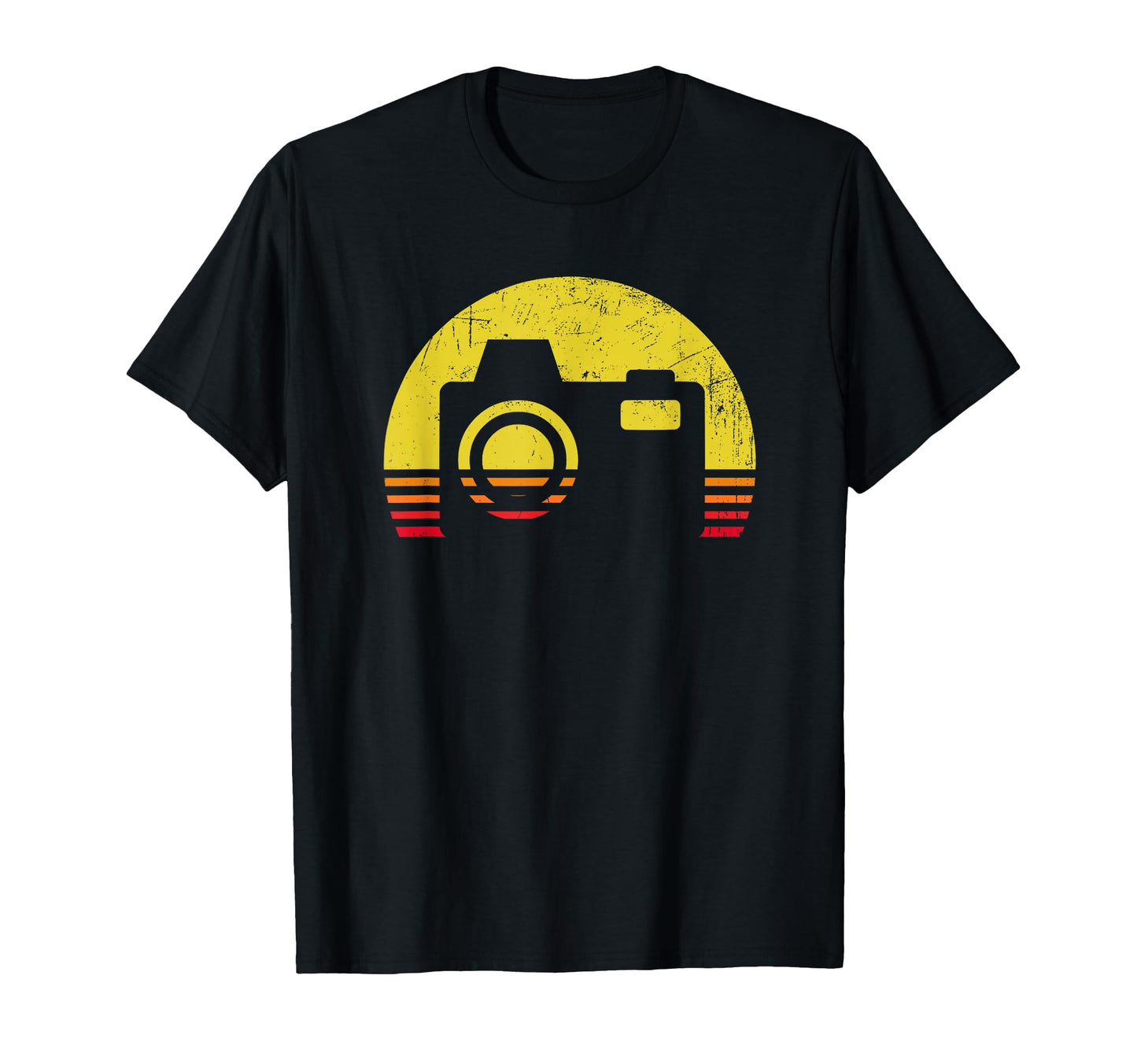 Sunset Camera Photographer T-Shirt - Casual Everyday Wear Men Women - T-Shirt, Sweatshirt, Hoodie