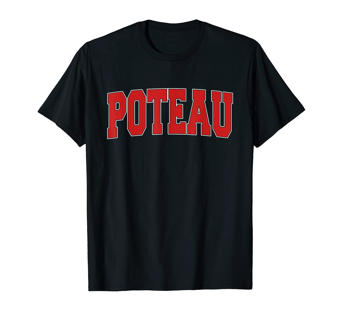 Poteau Ok Oklahoma Varsity Usa T-Shirt - Casual Everyday Wear for Adults - T-Shirt, Sweatshirt, Hoodie