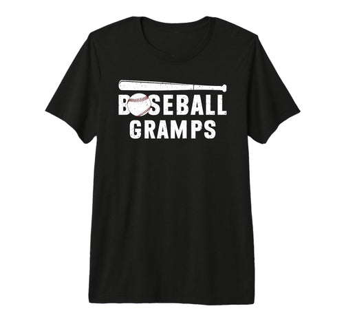 Mens Baseball Gramps Best Grandpa Gramps T-Shirt - Novelty Apparel Unisex - T-Shirt, Sweatshirt, Hoodie