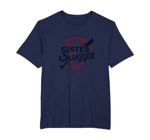 Baseball Sister Sister Slugger T-Shirt - Minimalist Print for Adults - T-Shirt, Sweatshirt, Hoodie