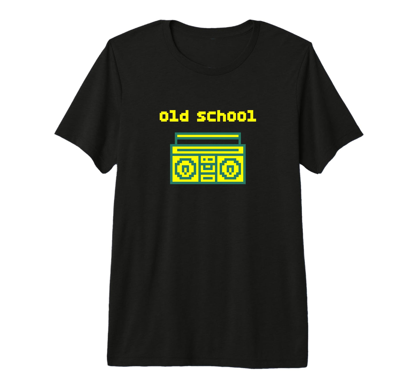 Video Game Boombox Old School Tri Blend T-Shirt - Novelty Apparel Men Women - T-Shirt, Sweatshirt, Hoodie