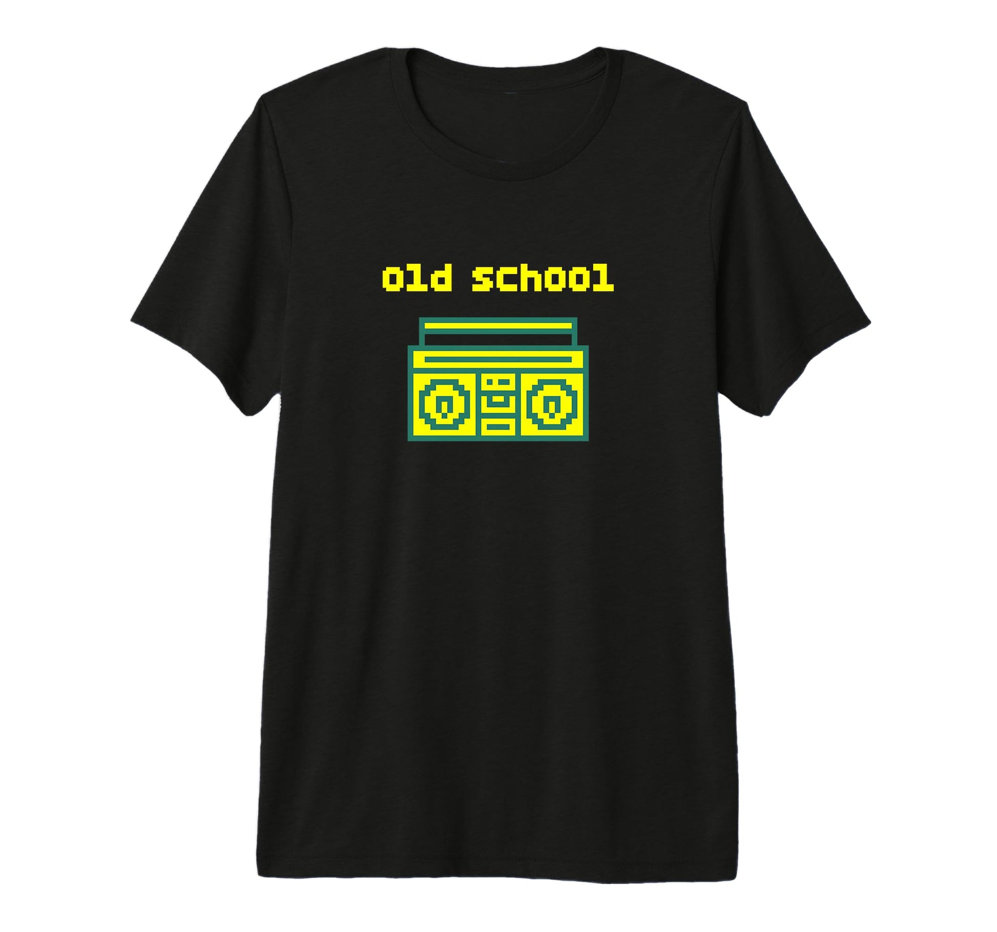 Video Game Boombox Old School Tri Blend T-Shirt - Novelty Apparel Men Women - T-Shirt, Sweatshirt, Hoodie