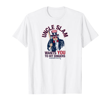 Uncle Slam Washington D C Baseball T-Shirt - Trendy Graphic Unisex - T-Shirt, Sweatshirt, Hoodie