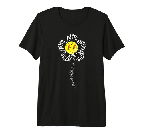 Proud Softball Mom Baseball Mother S T-Shirt - Streetwear Style for Adults - T-Shirt, Sweatshirt, Hoodie