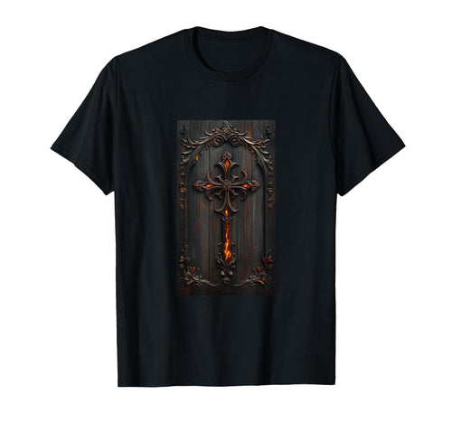 Gothic Cross Grunge Aesthetic Y2K Goth T-Shirt - Novelty Apparel Men Women - T-Shirt, Sweatshirt, Hoodie