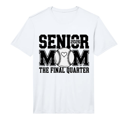 Senior Baseball Mom Baseball Mama T-Shirt - Casual Everyday Wear Men Women - T-Shirt, Sweatshirt, Hoodie