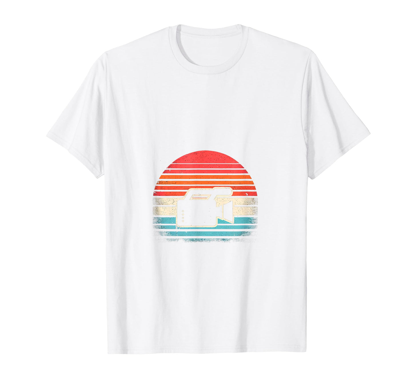 Sunset Video Camera Sweatshirt - Minimalist Print Men Women - T-Shirt, Sweatshirt, Hoodie