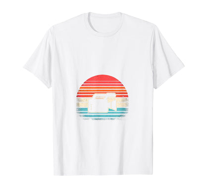 Sunset Video Camera Sweatshirt - Minimalist Print Men Women - T-Shirt, Sweatshirt, Hoodie