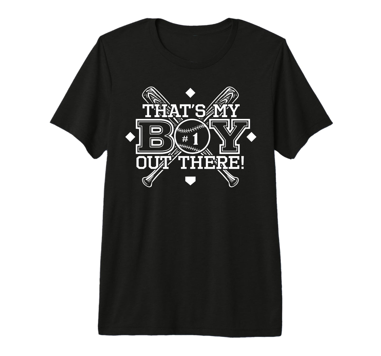 Baseball Mom Dad Thats My Proud T-Shirt - Aesthetic Graphic Men Women - T-Shirt, Sweatshirt, Hoodie