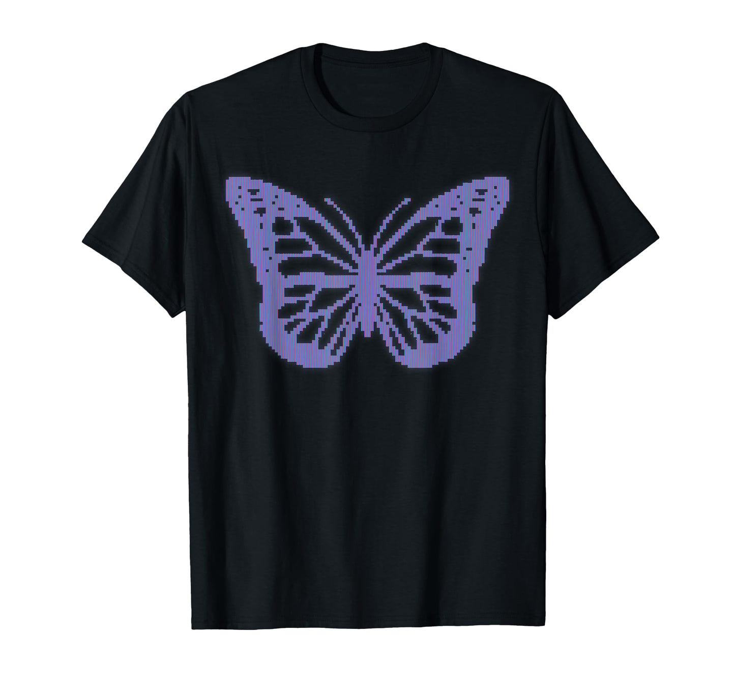 Cassette Futurism Butterfly T-Shirt - Casual Everyday Wear for Adults - T-Shirt, Sweatshirt, Hoodie