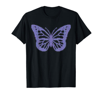 Cassette Futurism Butterfly T-Shirt - Casual Everyday Wear for Adults - T-Shirt, Sweatshirt, Hoodie