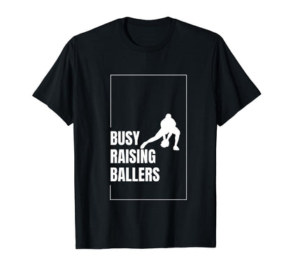 Funny Baseball Quotes Busy Raising T-Shirt - Aesthetic Graphic Unisex - T-Shirt, Sweatshirt, Hoodie