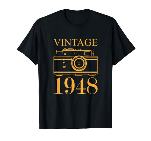 72Nd Birthday Gift 1948 Years T-Shirt - Casual Everyday Wear for Adults - T-Shirt, Sweatshirt, Hoodie