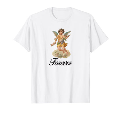 Angel Be My Angel Coquette Girlcore T-Shirt - Minimalist Print Men Women - T-Shirt, Sweatshirt, Hoodie