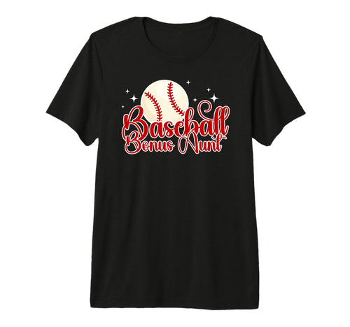 Baseball Bonus Aunt Baseball Player T-Shirt - Aesthetic Graphic Men Women - T-Shirt, Sweatshirt, Hoodie