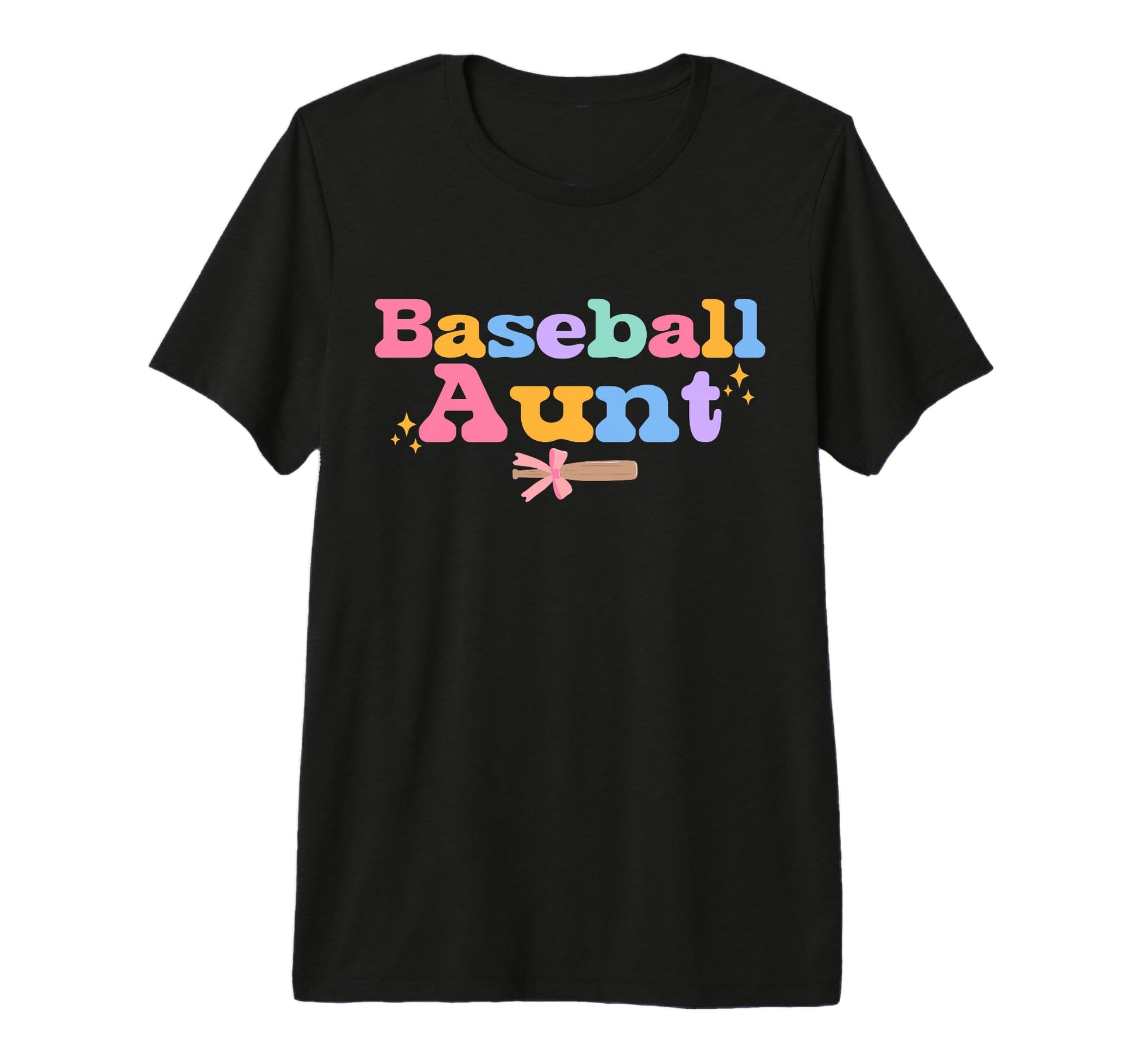 Baseball Aunt Coquette Bow Nephew T-Shirt - Aesthetic Graphic for Adults - T-Shirt, Sweatshirt, Hoodie