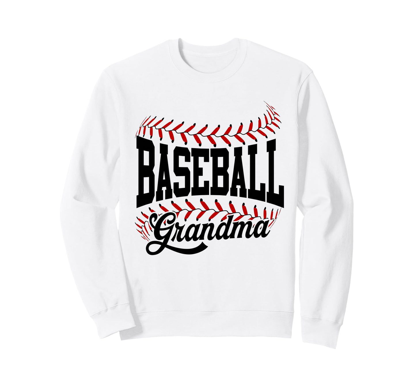 Baseball Grandma Baseball Player Sweatshirt - Custom Art Print Men Women - T-Shirt, Sweatshirt, Hoodie
