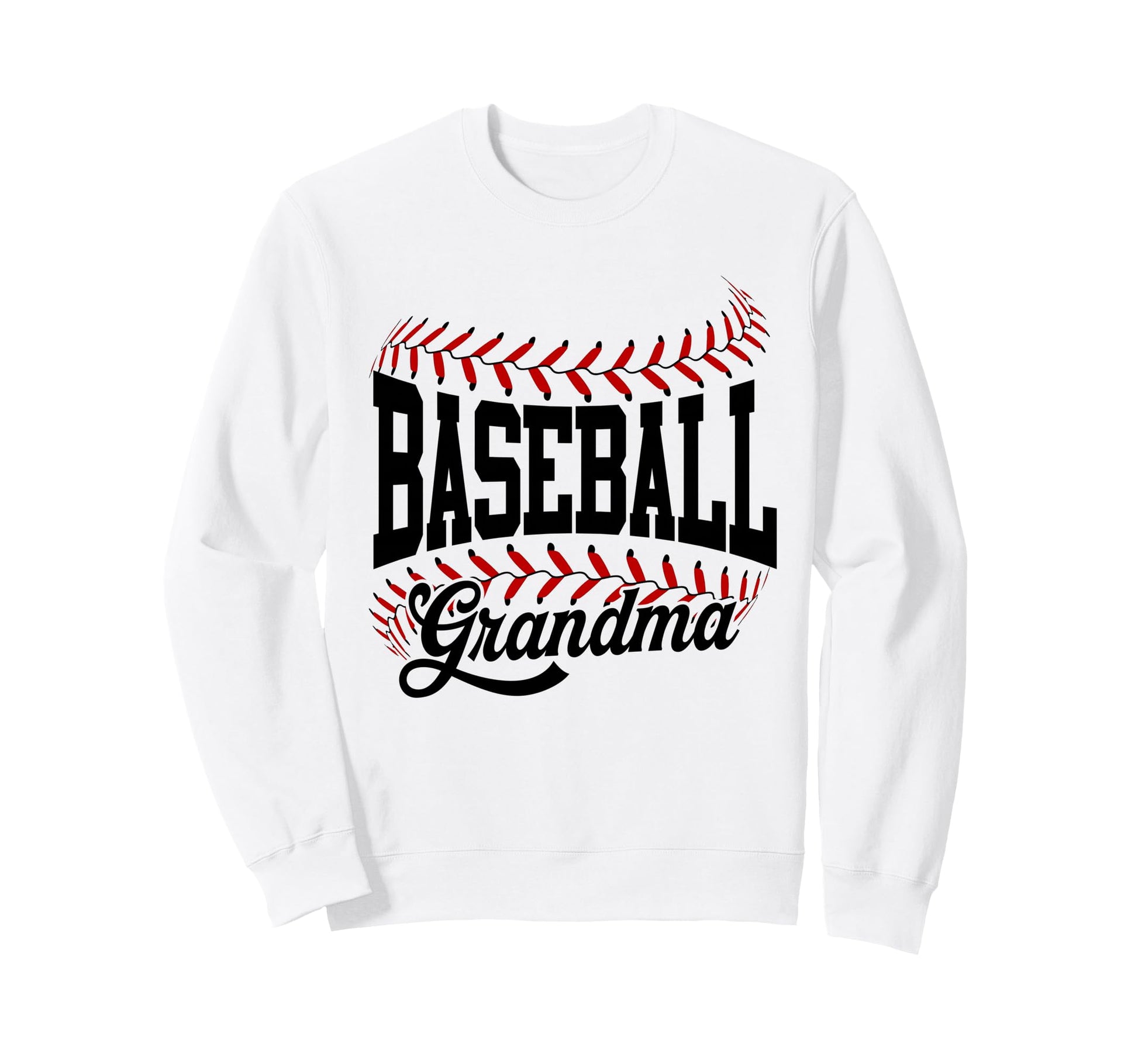 Baseball Grandma Baseball Player Sweatshirt - Custom Art Print Men Women - T-Shirt, Sweatshirt, Hoodie