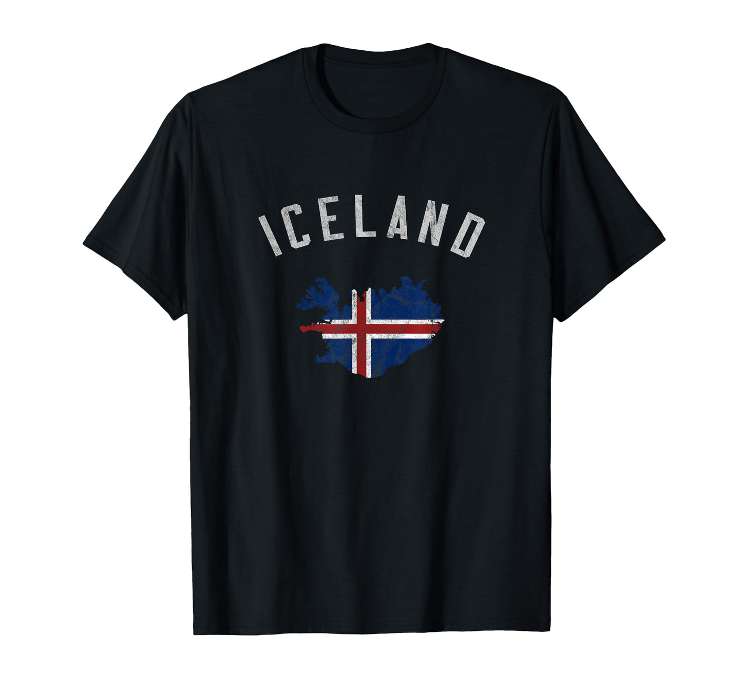 Varsity Flag Iceland T-Shirt - Unique Graphic Men Women - T-Shirt, Sweatshirt, Hoodie