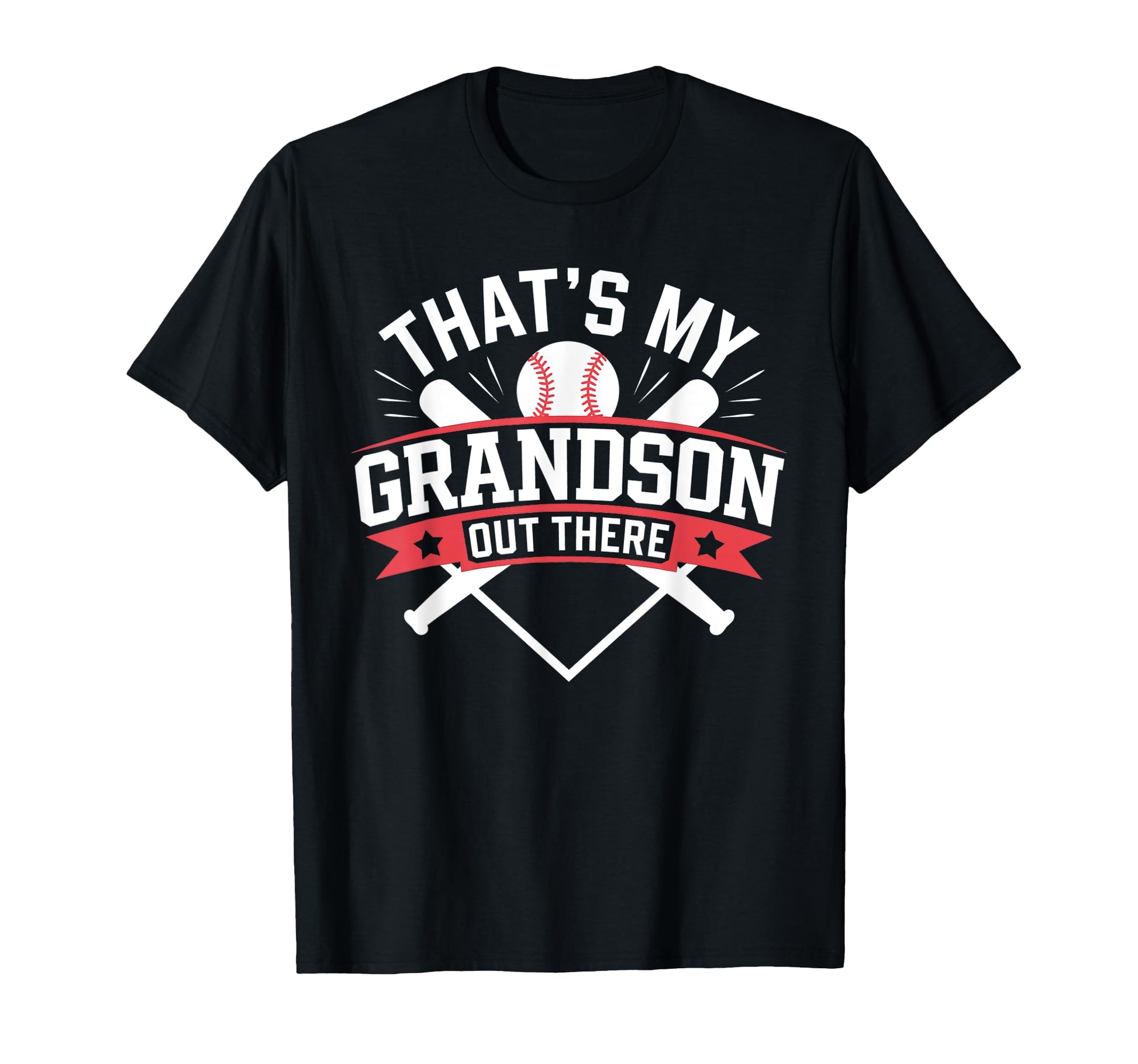 Thats My Grandson Out There Baseball T-Shirt - Trendy Graphic Men Women - T-Shirt, Sweatshirt, Hoodie