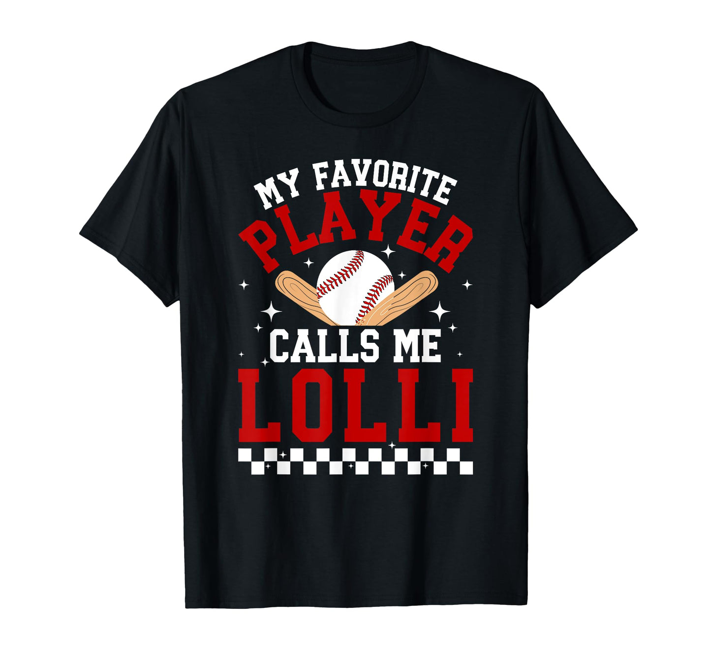 Proud Baseball Lolli Baseball Player T-Shirt - Unique Graphic for Adults - T-Shirt, Sweatshirt, Hoodie