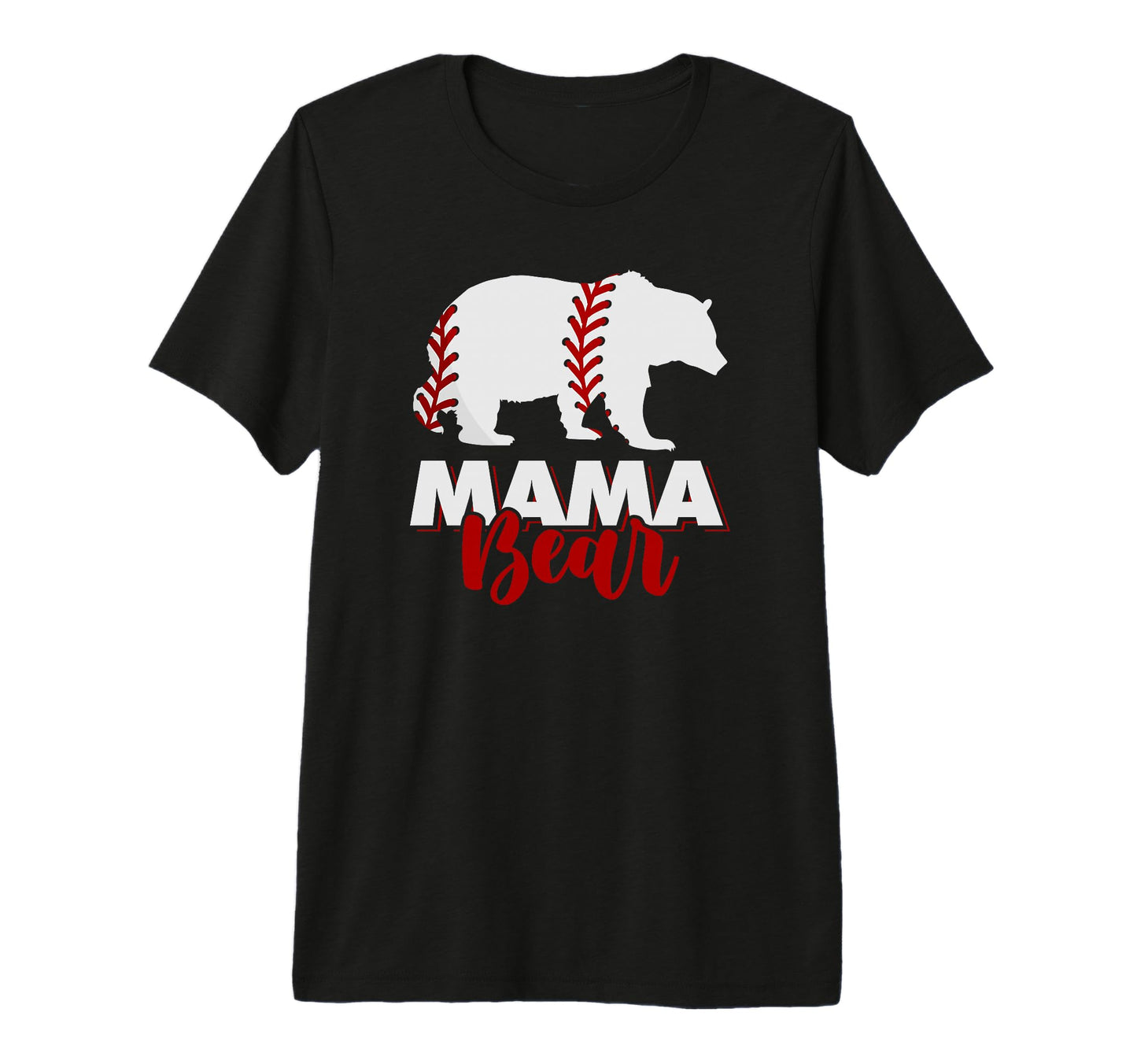 Moms Mama Mothers Day Baseball Sport T-Shirt - Graphic Print Men Women - T-Shirt, Sweatshirt, Hoodie