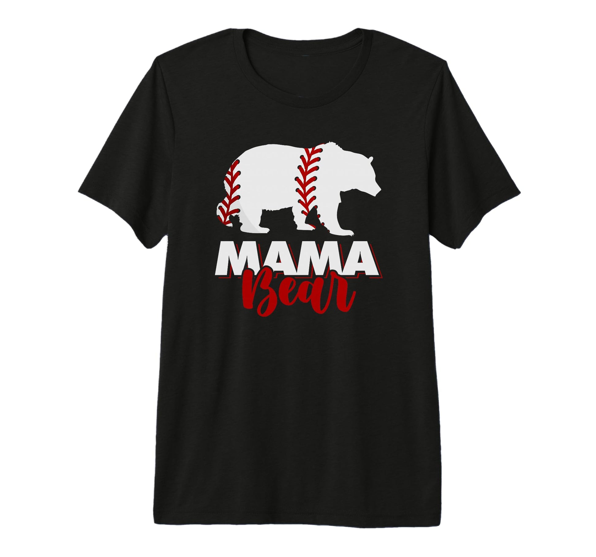 Moms Mama Mothers Day Baseball Sport T-Shirt - Graphic Print Men Women - T-Shirt, Sweatshirt, Hoodie