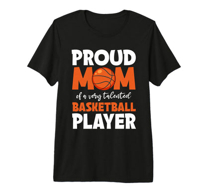 Game Day Basketball Mom Tri Blend T-Shirt - Fun Novelty Design for Adults - T-Shirt, Sweatshirt, Hoodie