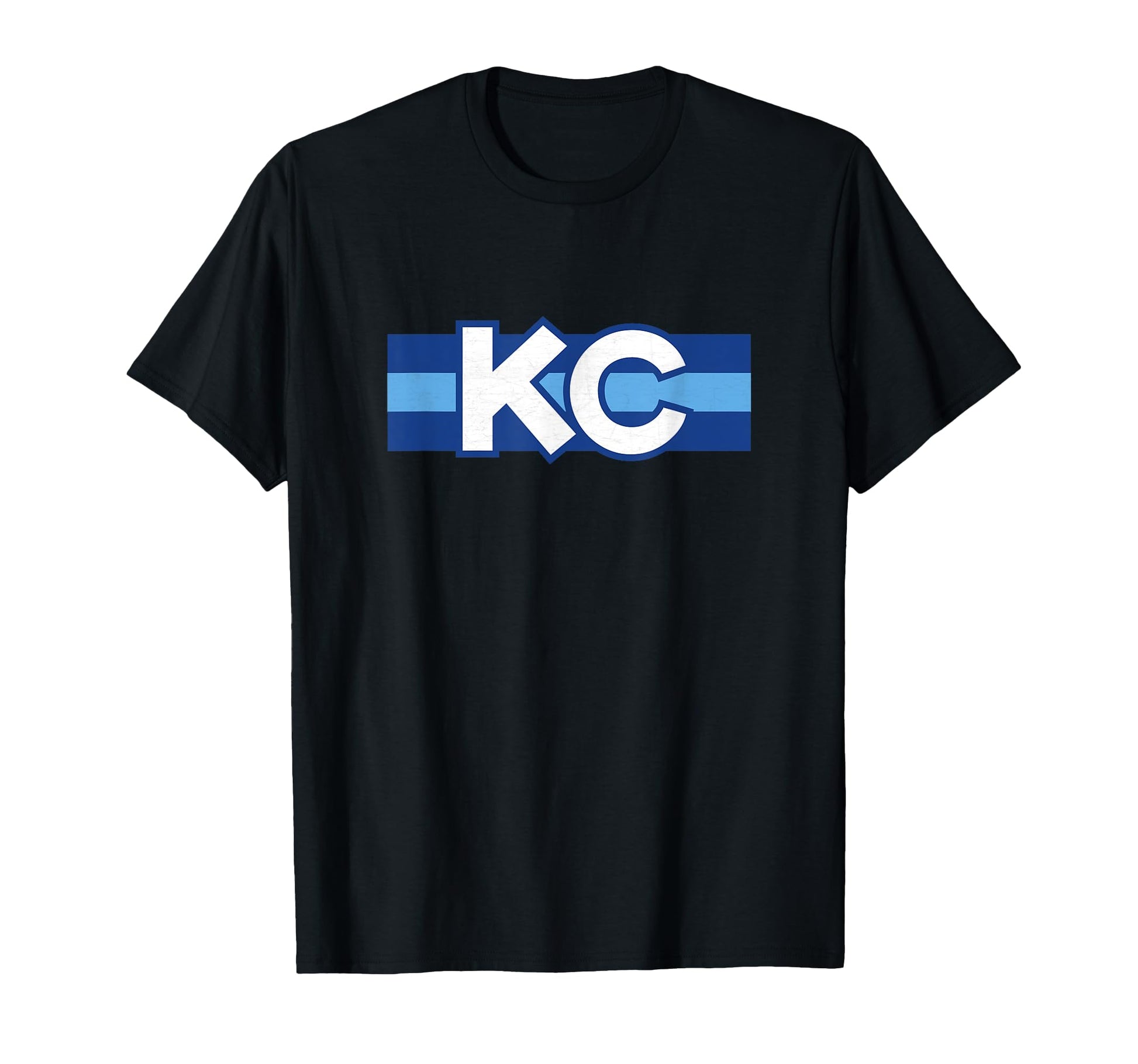 Kc Blue Kansas City Local Kc Pop Letter T-Shirt - Graphic Print Men Women - T-Shirt, Sweatshirt, Hoodie