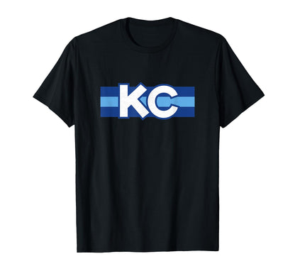 Kc Blue Kansas City Local Kc Pop Letter T-Shirt - Graphic Print Men Women - T-Shirt, Sweatshirt, Hoodie