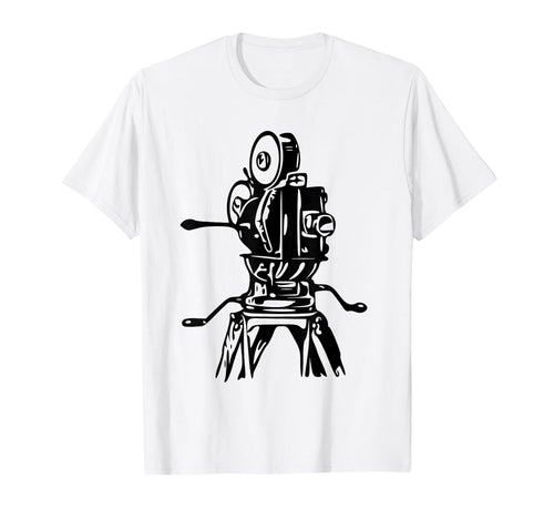 Camera Film Movie Logo T-Shirt - Trendy Graphic Men Women - T-Shirt, Sweatshirt, Hoodie