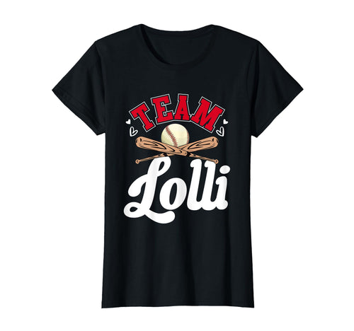 Team Lolli Mothers Day Baseball Softball T-Shirt - Graphic Print Men Women - T-Shirt, Sweatshirt, Hoodie