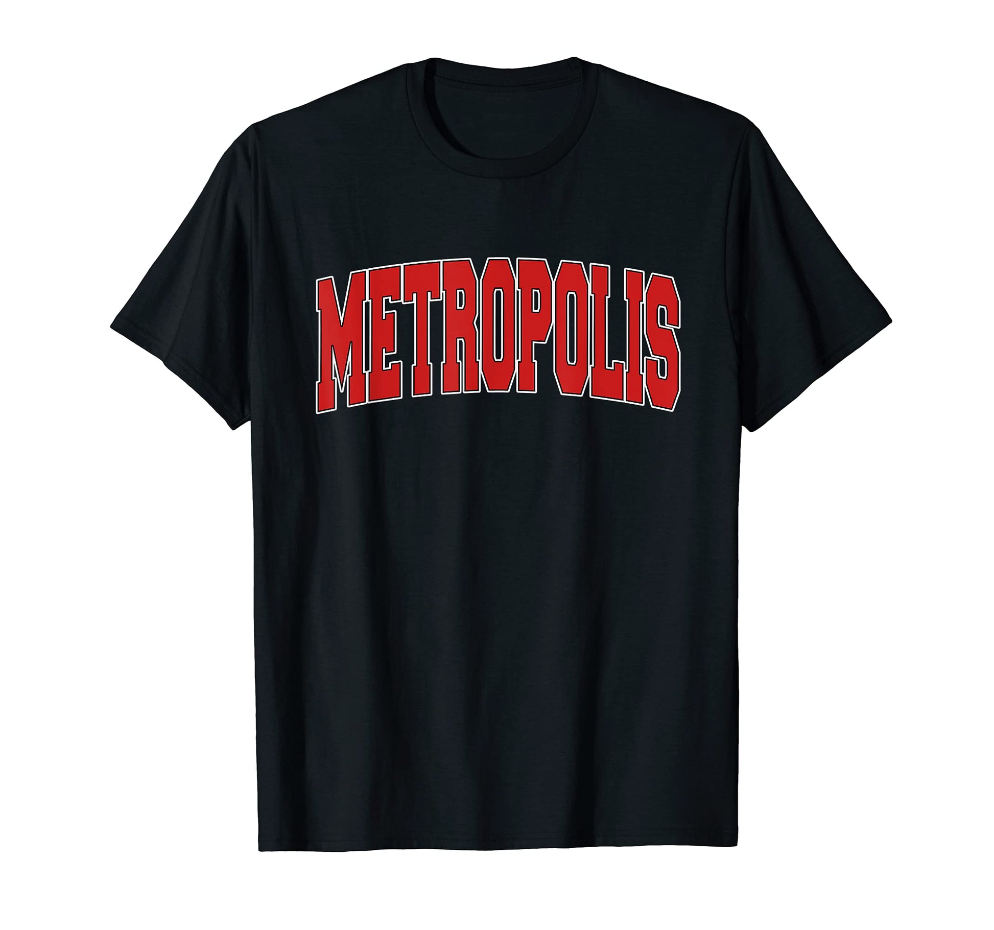 Metropolis Il Illinois Varsity Usa T-Shirt - Custom Art Print Men Women - T-Shirt, Sweatshirt, Hoodie