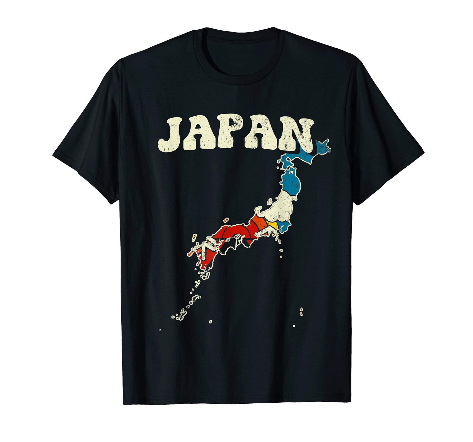 Japan Japanese Country Rainbow T-Shirt - Casual Everyday Wear Men Women - T-Shirt, Sweatshirt, Hoodie
