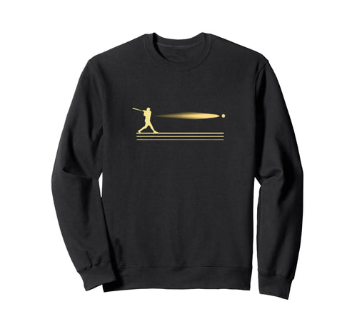 Baseball Swing Motion Player Sweatshirt - Casual Everyday Wear Men Women - T-Shirt, Sweatshirt, Hoodie