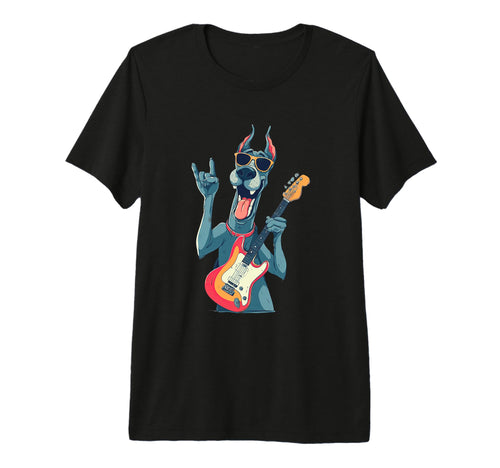 Funny Rock Dog Cartoon Pet Lover T-Shirt - Fun Novelty Design Unisex - T-Shirt, Sweatshirt, Hoodie
