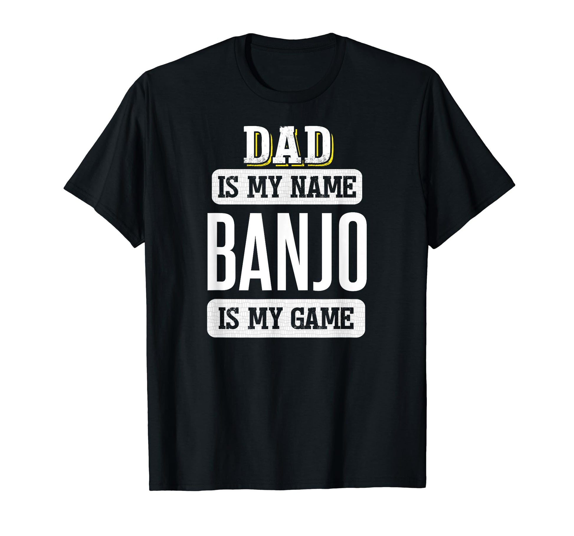Funny Banjo Gift Dad Fathers Day T-Shirt - Aesthetic Graphic Unisex - T-Shirt, Sweatshirt, Hoodie