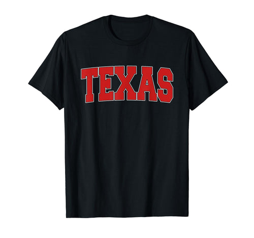 Texas Usa State Tx Varsity Sports T-Shirt - Unique Graphic for Adults - T-Shirt, Sweatshirt, Hoodie