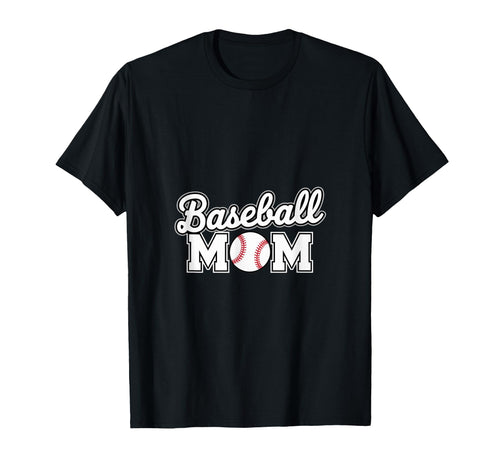 Mom Life Softball Baseball Mom T-Shirt - Novelty Apparel for Adults - T-Shirt, Sweatshirt, Hoodie