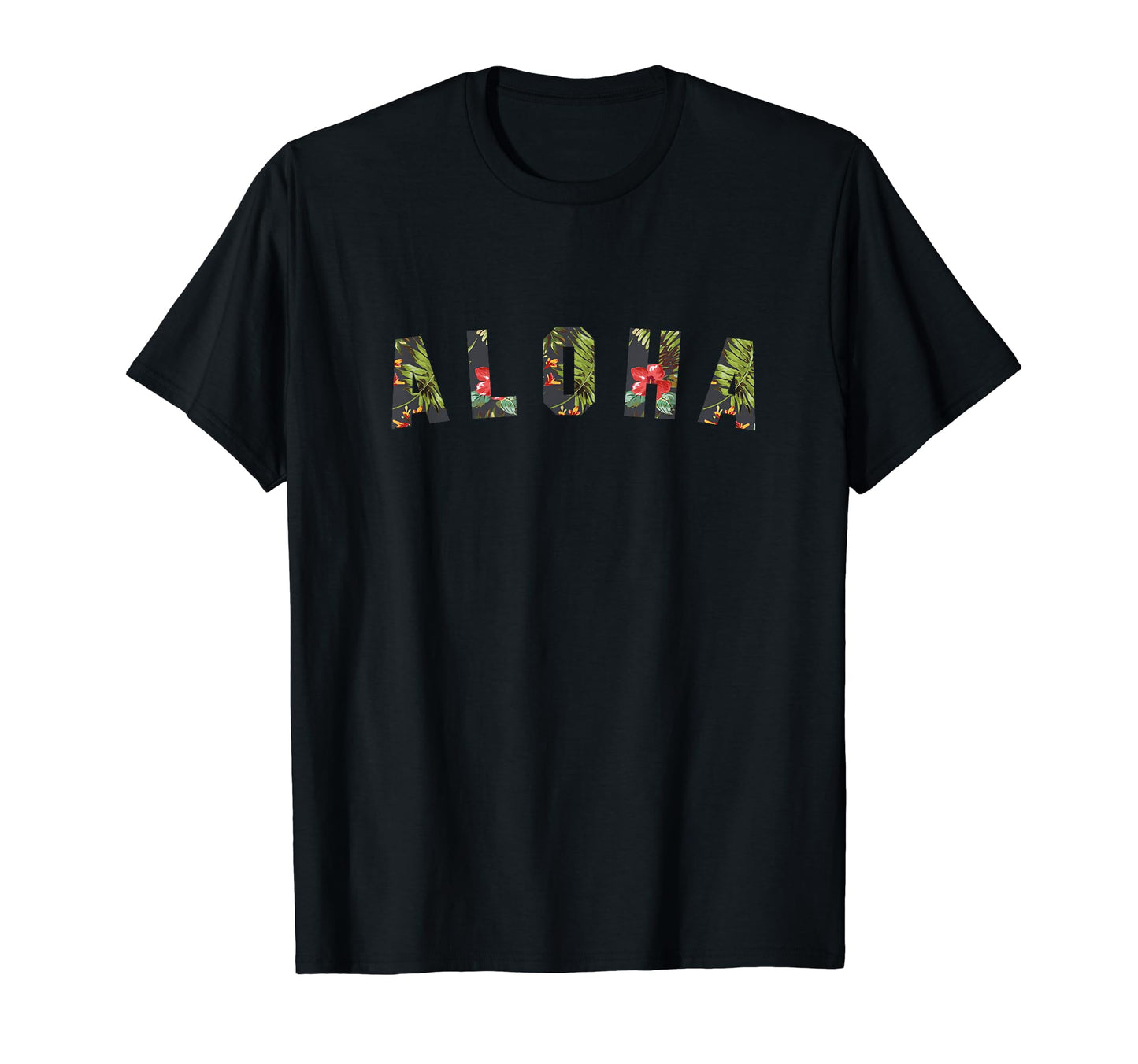 Aloha Floral Varsity Hawaii State T-Shirt - Aesthetic Graphic for Adults - T-Shirt, Sweatshirt, Hoodie
