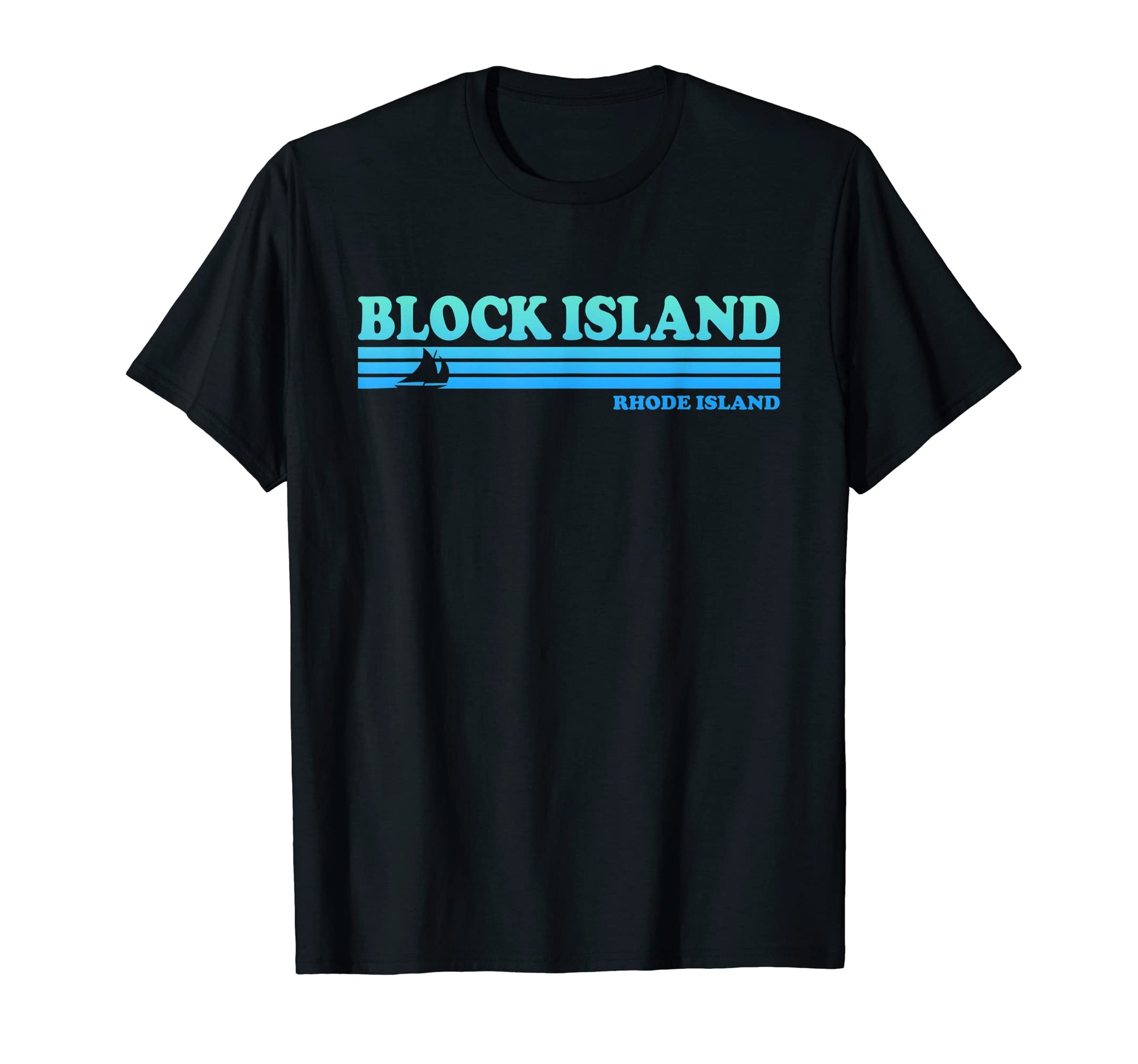 Block Island Ri Rhode Island Teal Aqua T-Shirt - Novelty Apparel Unisex - T-Shirt, Sweatshirt, Hoodie