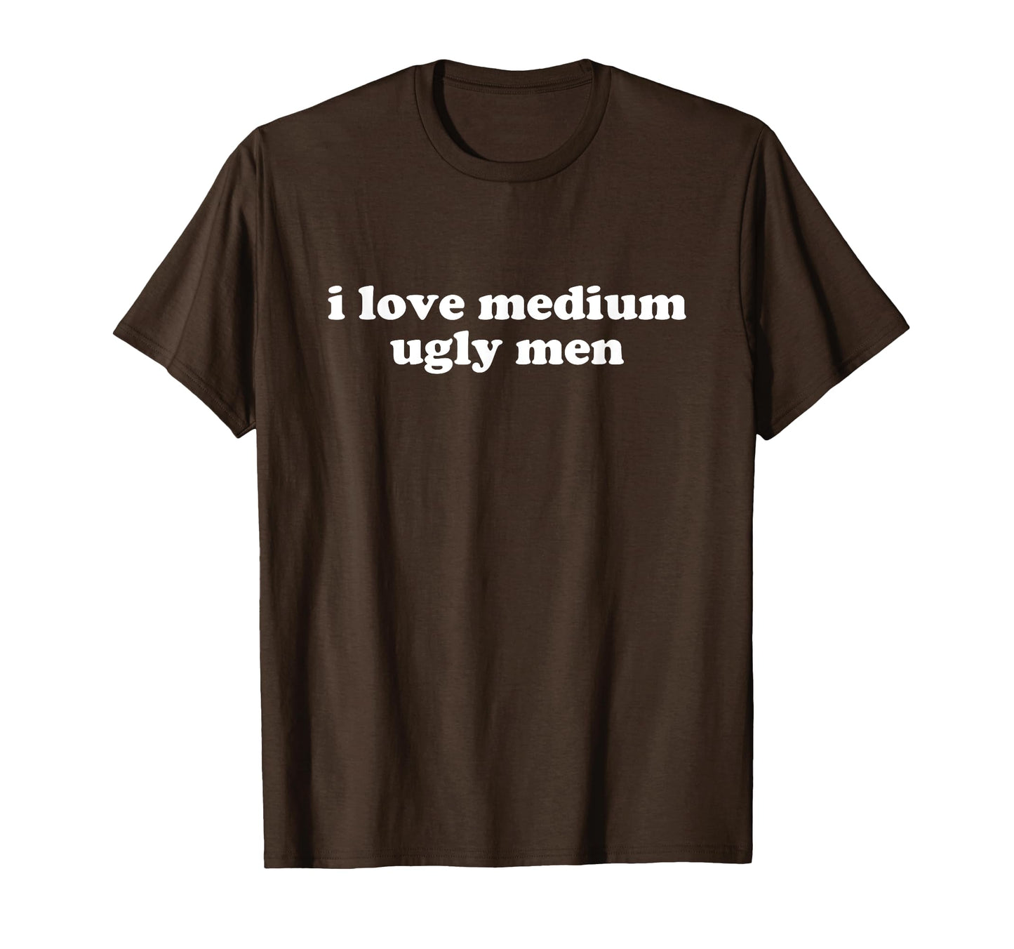 I Love Medium Ugly Y2K Aesthetic T-Shirt - Unique Graphic for Adults - T-Shirt, Sweatshirt, Hoodie