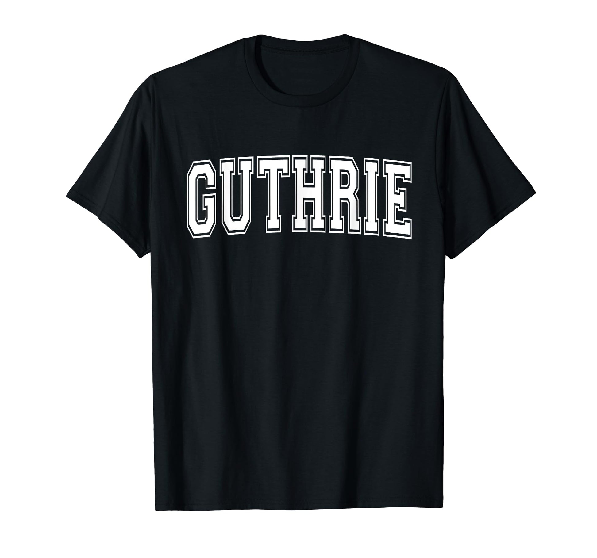 Guthrie Ok Oklahoma Usa Sports Varsity T-Shirt - Graphic Print Unisex - T-Shirt, Sweatshirt, Hoodie