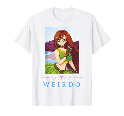 Anime Weirdo Japanese Aesthetic T-Shirt - Casual Everyday Wear for Adults - T-Shirt, Sweatshirt, Hoodie