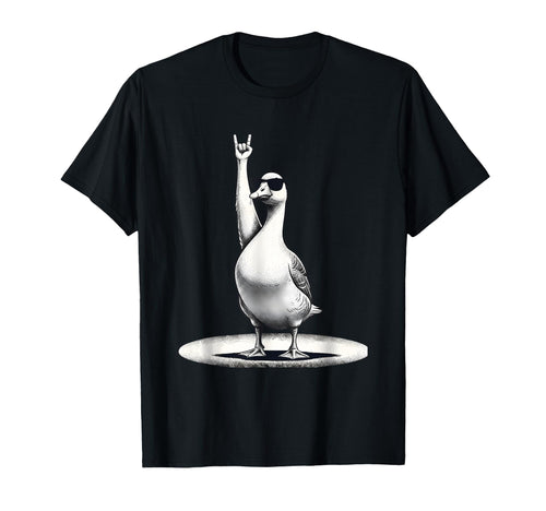 Funny Goose Rock Animal Lover T-Shirt - Aesthetic Graphic Men Women - T-Shirt, Sweatshirt, Hoodie