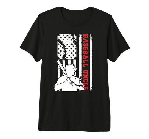 Mens Baseball Uncle Us Flag Uncle T-Shirt - Casual Everyday Wear Men Women - T-Shirt, Sweatshirt, Hoodie