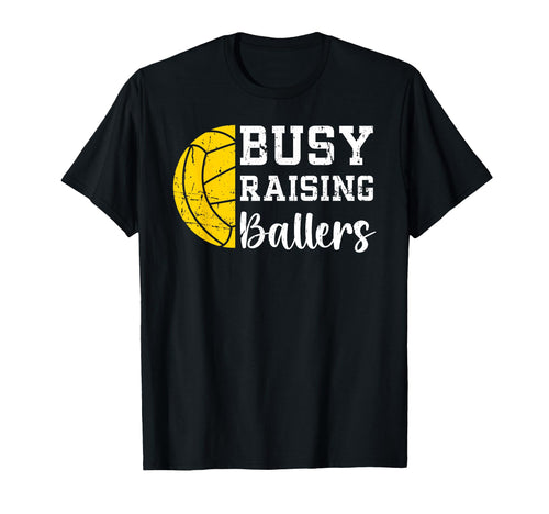 Raising Ballers Water Polo Mom T-Shirt - Fun Novelty Design for Adults - T-Shirt, Sweatshirt, Hoodie