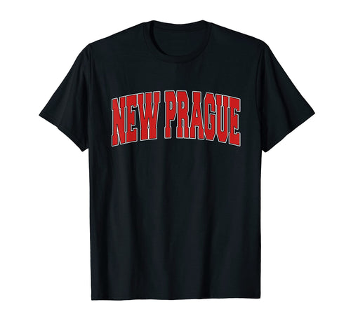 New Prague Mn Minnesota Varsity Usa T-Shirt - Custom Art Print Men Women - T-Shirt, Sweatshirt, Hoodie