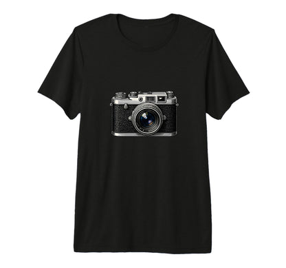 Rangefinder Camera Analog Film Art Tri T-Shirt - Trendy Graphic for Adults - T-Shirt, Sweatshirt, Hoodie